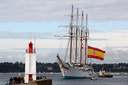 Arrivée du Juan Sebastián de Elcano