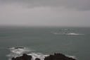 Bruine au large de l'île Besnard