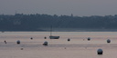 Mouillages dans l'entrée de port