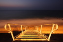 Accès direct à la mer... la nuit