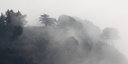 Brume sur la cité d'Alet
