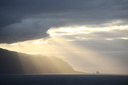 Eclairicie sur Porto Moniz, Madère