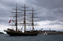 Le Georg Stage arrive à Saint-Malo