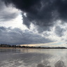 Plage du sillon à marée basse