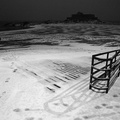 Neige sur la plage