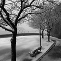 Neige au pied des remparts