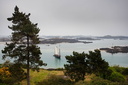La Cancalaise au mouillage à Chausey