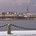 Saint Malo sous la neige