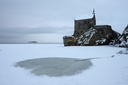 Neige au Mont Saint Michel