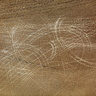Traces de chars à voile