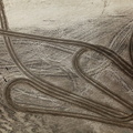 Traces de chars à voile